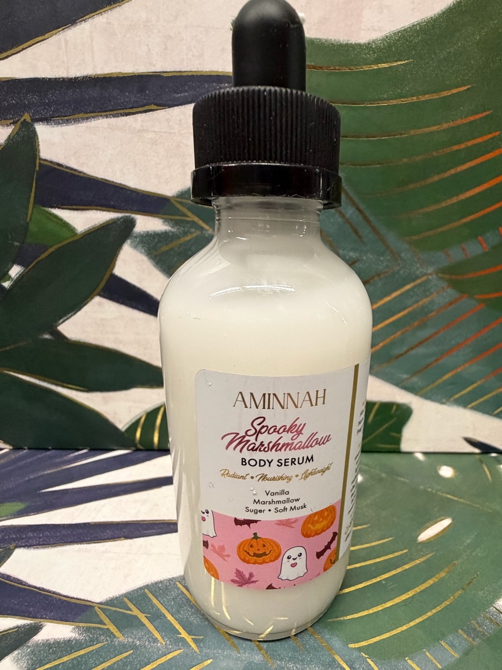 Aminnah Spooky Marshmallow Body Serum 4 oz Halloween 2026 Limited Release NEW